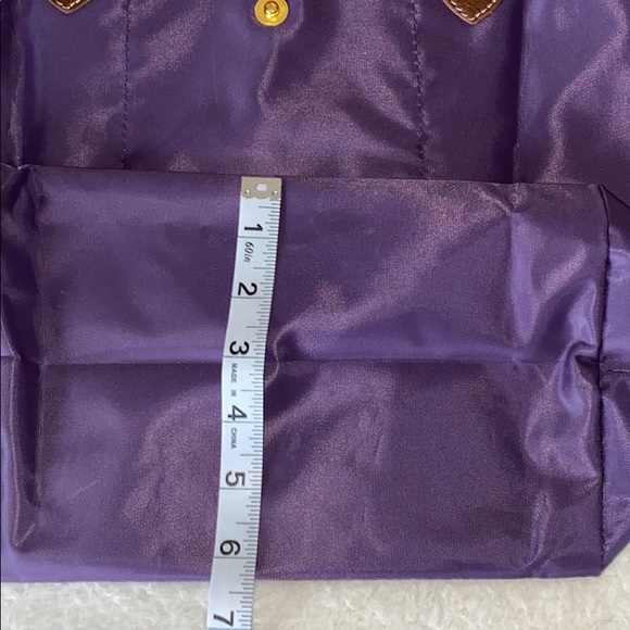 NWOT Longchamp-Like Foldable Bag - Picture 6 of 12